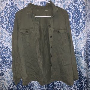 Army green jacket